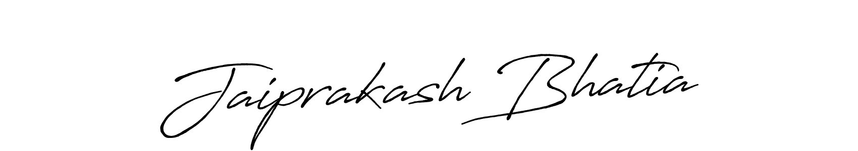 Use a signature maker to create a handwritten signature online. With this signature software, you can design (Antro_Vectra_Bolder) your own signature for name Jaiprakash Bhatia. Jaiprakash Bhatia signature style 7 images and pictures png