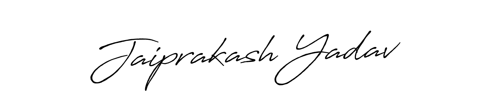 The best way (Antro_Vectra_Bolder) to make a short signature is to pick only two or three words in your name. The name Jaiprakash Yadav include a total of six letters. For converting this name. Jaiprakash Yadav signature style 7 images and pictures png