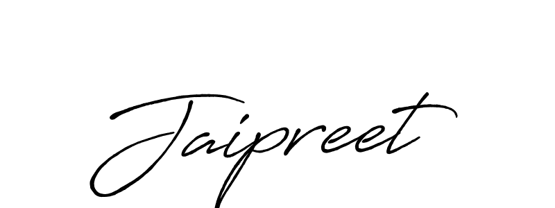 Design your own signature with our free online signature maker. With this signature software, you can create a handwritten (Antro_Vectra_Bolder) signature for name Jaipreet. Jaipreet signature style 7 images and pictures png