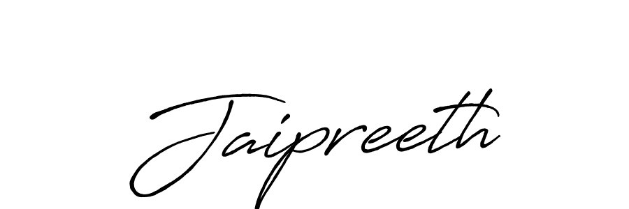 It looks lik you need a new signature style for name Jaipreeth. Design unique handwritten (Antro_Vectra_Bolder) signature with our free signature maker in just a few clicks. Jaipreeth signature style 7 images and pictures png