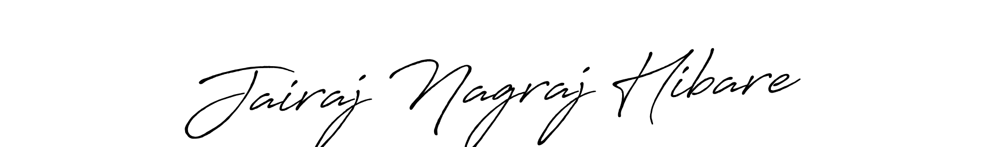You should practise on your own different ways (Antro_Vectra_Bolder) to write your name (Jairaj Nagraj Hibare) in signature. don't let someone else do it for you. Jairaj Nagraj Hibare signature style 7 images and pictures png