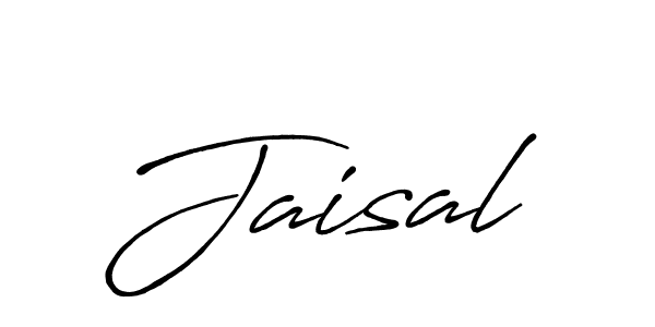 Create a beautiful signature design for name Jaisal. With this signature (Antro_Vectra_Bolder) fonts, you can make a handwritten signature for free. Jaisal signature style 7 images and pictures png