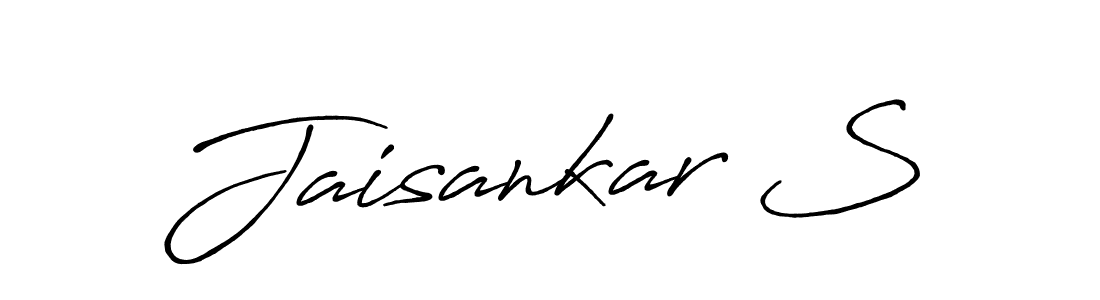 Best and Professional Signature Style for Jaisankar S. Antro_Vectra_Bolder Best Signature Style Collection. Jaisankar S signature style 7 images and pictures png