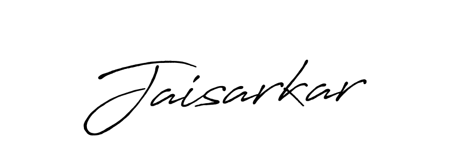 Create a beautiful signature design for name Jaisarkar. With this signature (Antro_Vectra_Bolder) fonts, you can make a handwritten signature for free. Jaisarkar signature style 7 images and pictures png