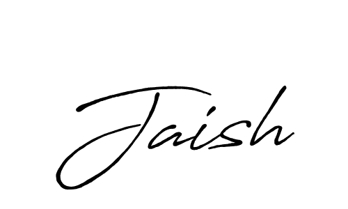 if you are searching for the best signature style for your name Jaish. so please give up your signature search. here we have designed multiple signature styles  using Antro_Vectra_Bolder. Jaish signature style 7 images and pictures png
