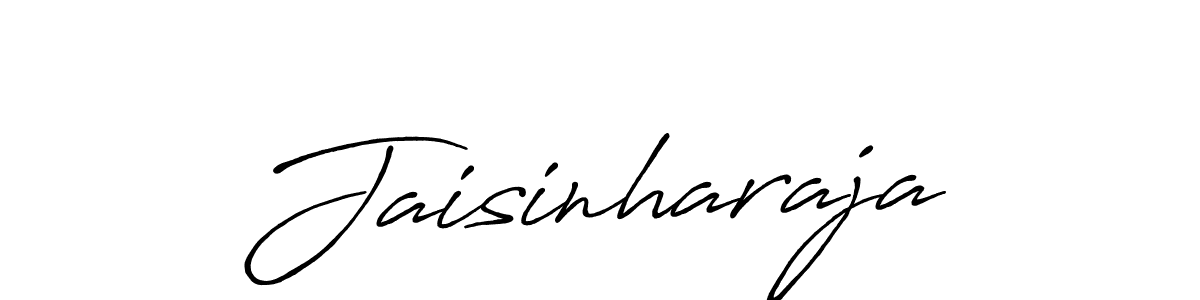 Create a beautiful signature design for name Jaisinharaja. With this signature (Antro_Vectra_Bolder) fonts, you can make a handwritten signature for free. Jaisinharaja signature style 7 images and pictures png