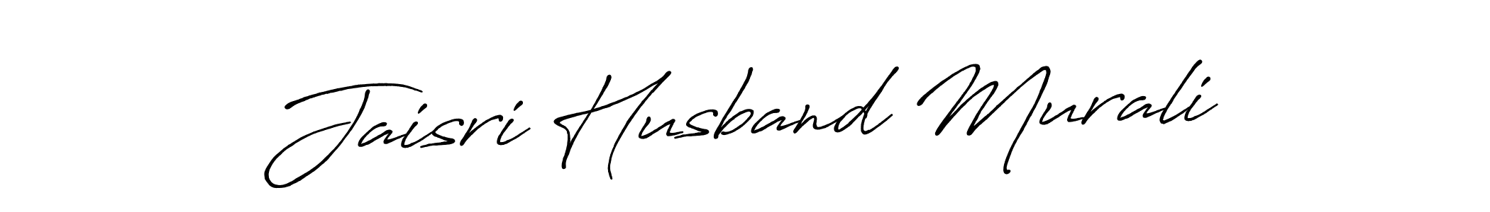 Once you've used our free online signature maker to create your best signature Antro_Vectra_Bolder style, it's time to enjoy all of the benefits that Jaisri Husband Murali name signing documents. Jaisri Husband Murali signature style 7 images and pictures png