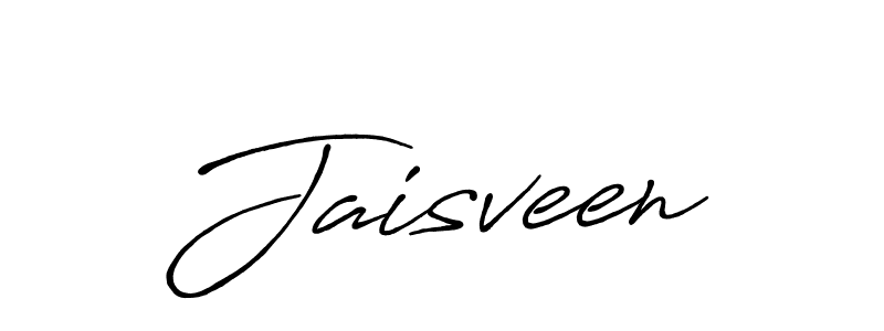 if you are searching for the best signature style for your name Jaisveen. so please give up your signature search. here we have designed multiple signature styles  using Antro_Vectra_Bolder. Jaisveen signature style 7 images and pictures png