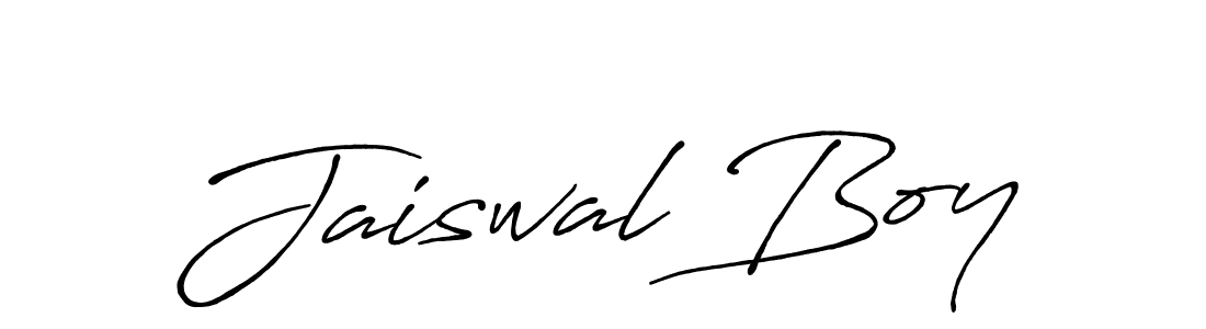 Also we have Jaiswal Boy name is the best signature style. Create professional handwritten signature collection using Antro_Vectra_Bolder autograph style. Jaiswal Boy signature style 7 images and pictures png