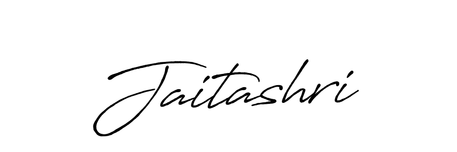 How to make Jaitashri signature? Antro_Vectra_Bolder is a professional autograph style. Create handwritten signature for Jaitashri name. Jaitashri signature style 7 images and pictures png