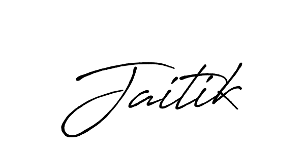 if you are searching for the best signature style for your name Jaitik. so please give up your signature search. here we have designed multiple signature styles  using Antro_Vectra_Bolder. Jaitik signature style 7 images and pictures png