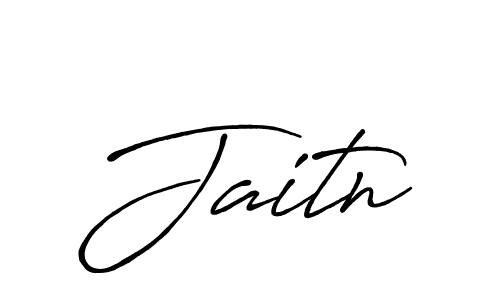 Similarly Antro_Vectra_Bolder is the best handwritten signature design. Signature creator online .You can use it as an online autograph creator for name Jaitn. Jaitn signature style 7 images and pictures png