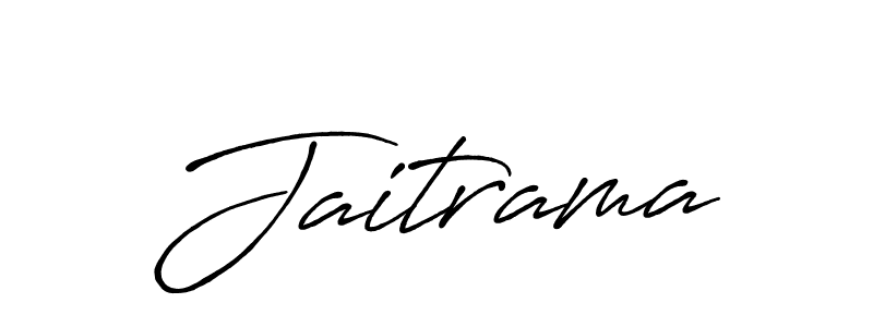 You should practise on your own different ways (Antro_Vectra_Bolder) to write your name (Jaitrama) in signature. don't let someone else do it for you. Jaitrama signature style 7 images and pictures png