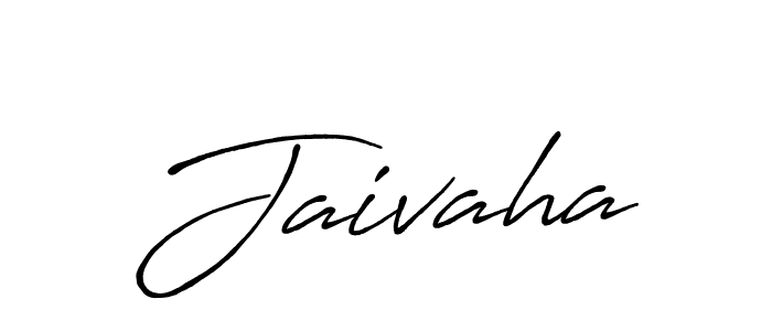 Create a beautiful signature design for name Jaivaha. With this signature (Antro_Vectra_Bolder) fonts, you can make a handwritten signature for free. Jaivaha signature style 7 images and pictures png