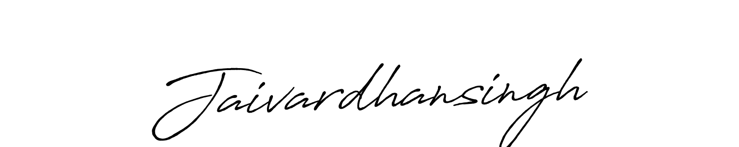 Also we have Jaivardhansingh name is the best signature style. Create professional handwritten signature collection using Antro_Vectra_Bolder autograph style. Jaivardhansingh signature style 7 images and pictures png