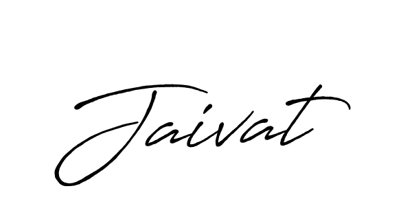 Use a signature maker to create a handwritten signature online. With this signature software, you can design (Antro_Vectra_Bolder) your own signature for name Jaivat. Jaivat signature style 7 images and pictures png