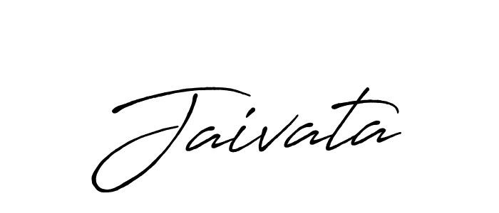 Also we have Jaivata name is the best signature style. Create professional handwritten signature collection using Antro_Vectra_Bolder autograph style. Jaivata signature style 7 images and pictures png