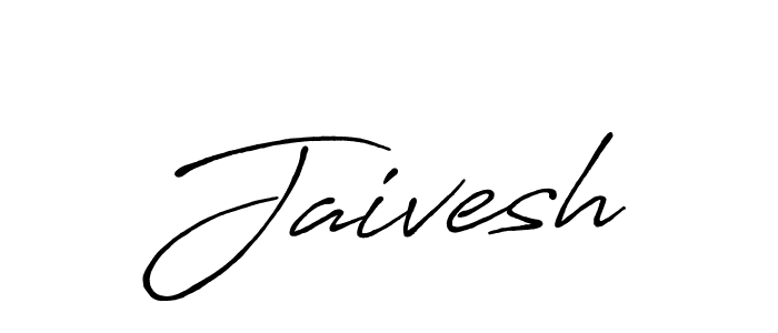 Jaivesh stylish signature style. Best Handwritten Sign (Antro_Vectra_Bolder) for my name. Handwritten Signature Collection Ideas for my name Jaivesh. Jaivesh signature style 7 images and pictures png