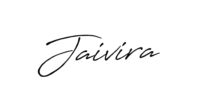 Design your own signature with our free online signature maker. With this signature software, you can create a handwritten (Antro_Vectra_Bolder) signature for name Jaivira. Jaivira signature style 7 images and pictures png