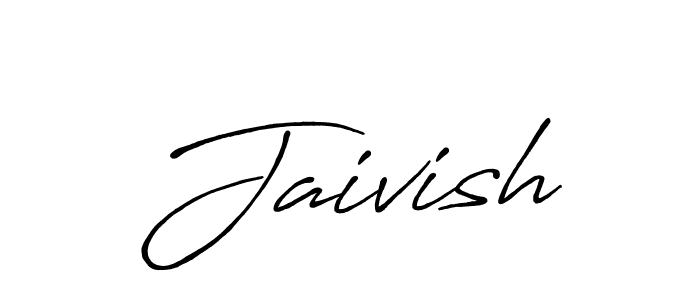 Similarly Antro_Vectra_Bolder is the best handwritten signature design. Signature creator online .You can use it as an online autograph creator for name Jaivish. Jaivish signature style 7 images and pictures png