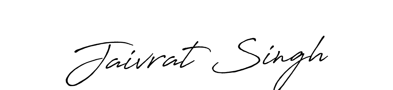 Use a signature maker to create a handwritten signature online. With this signature software, you can design (Antro_Vectra_Bolder) your own signature for name Jaivrat Singh. Jaivrat Singh signature style 7 images and pictures png