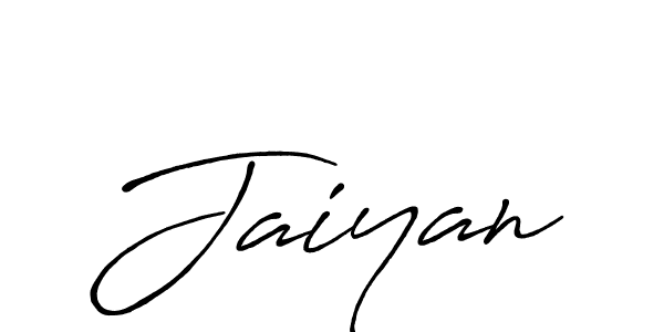 Design your own signature with our free online signature maker. With this signature software, you can create a handwritten (Antro_Vectra_Bolder) signature for name Jaiyan. Jaiyan signature style 7 images and pictures png