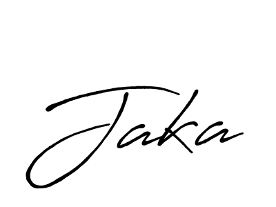 The best way (Antro_Vectra_Bolder) to make a short signature is to pick only two or three words in your name. The name Jaka include a total of six letters. For converting this name. Jaka signature style 7 images and pictures png