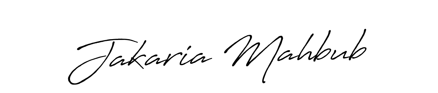 You should practise on your own different ways (Antro_Vectra_Bolder) to write your name (Jakaria Mahbub) in signature. don't let someone else do it for you. Jakaria Mahbub signature style 7 images and pictures png