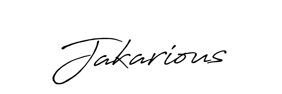 Jakarious stylish signature style. Best Handwritten Sign (Antro_Vectra_Bolder) for my name. Handwritten Signature Collection Ideas for my name Jakarious. Jakarious signature style 7 images and pictures png
