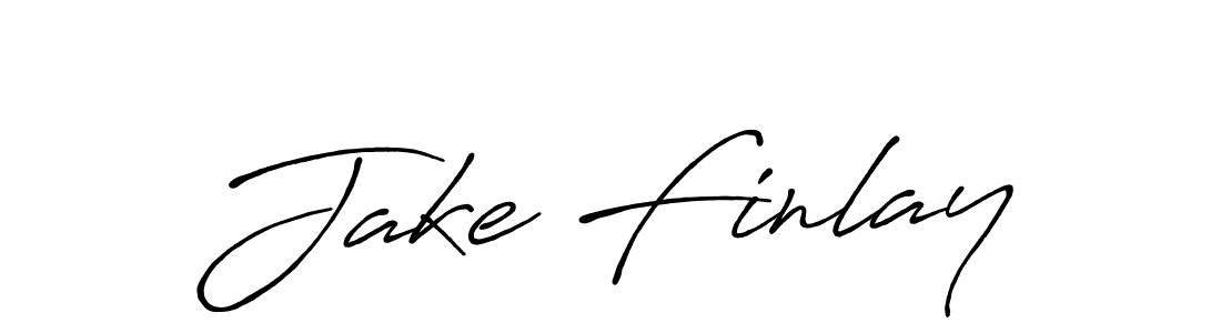 You should practise on your own different ways (Antro_Vectra_Bolder) to write your name (Jake Finlay) in signature. don't let someone else do it for you. Jake Finlay signature style 7 images and pictures png