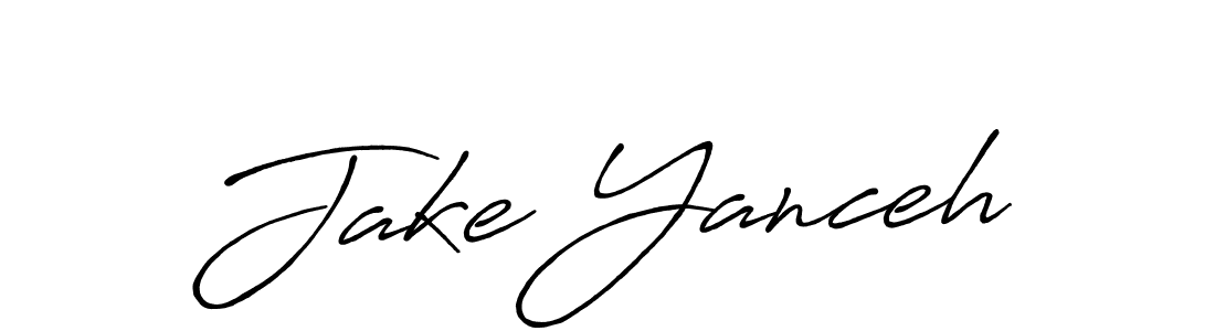 Make a beautiful signature design for name Jake Yanceh. Use this online signature maker to create a handwritten signature for free. Jake Yanceh signature style 7 images and pictures png