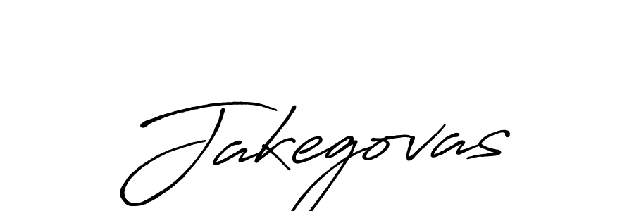 Create a beautiful signature design for name Jakegovas. With this signature (Antro_Vectra_Bolder) fonts, you can make a handwritten signature for free. Jakegovas signature style 7 images and pictures png