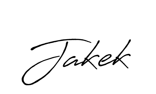 if you are searching for the best signature style for your name Jakek. so please give up your signature search. here we have designed multiple signature styles  using Antro_Vectra_Bolder. Jakek signature style 7 images and pictures png