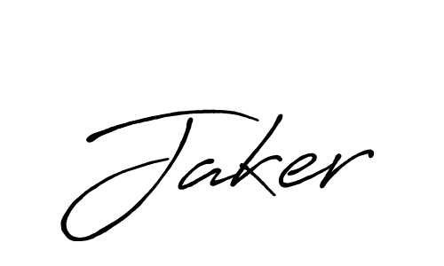 Best and Professional Signature Style for Jaker. Antro_Vectra_Bolder Best Signature Style Collection. Jaker signature style 7 images and pictures png
