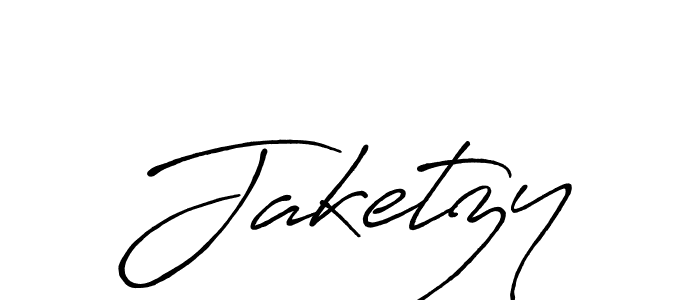 How to Draw Jaketzy signature style? Antro_Vectra_Bolder is a latest design signature styles for name Jaketzy. Jaketzy signature style 7 images and pictures png