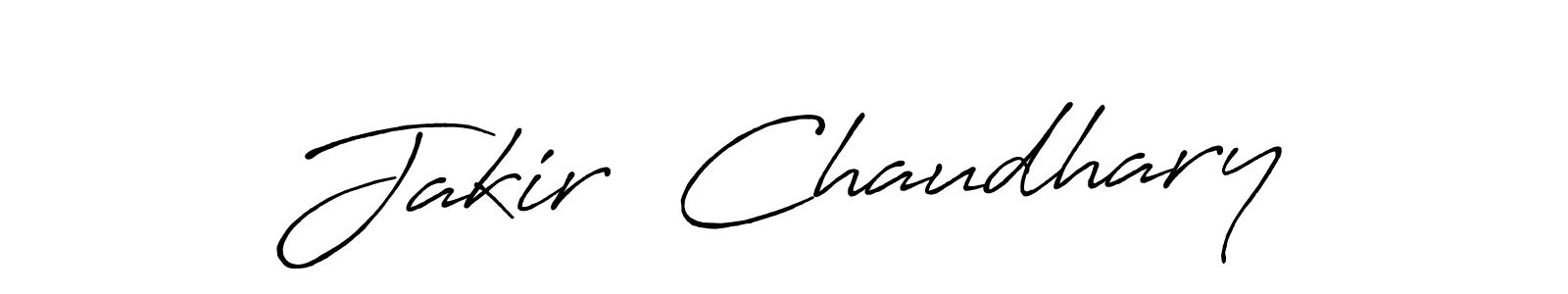 Make a beautiful signature design for name Jakir  Chaudhary. Use this online signature maker to create a handwritten signature for free. Jakir  Chaudhary signature style 7 images and pictures png
