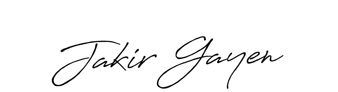 You should practise on your own different ways (Antro_Vectra_Bolder) to write your name (Jakir Gayen) in signature. don't let someone else do it for you. Jakir Gayen signature style 7 images and pictures png