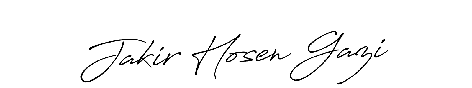 Also You can easily find your signature by using the search form. We will create Jakir Hosen Gazi name handwritten signature images for you free of cost using Antro_Vectra_Bolder sign style. Jakir Hosen Gazi signature style 7 images and pictures png