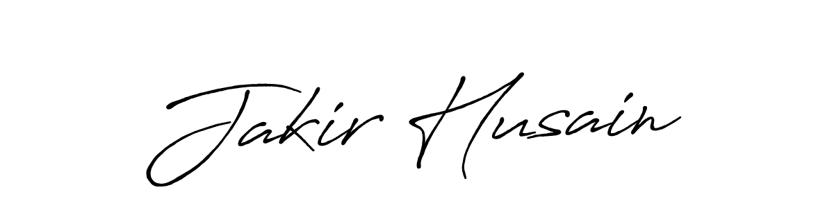 It looks lik you need a new signature style for name Jakir Husain. Design unique handwritten (Antro_Vectra_Bolder) signature with our free signature maker in just a few clicks. Jakir Husain signature style 7 images and pictures png