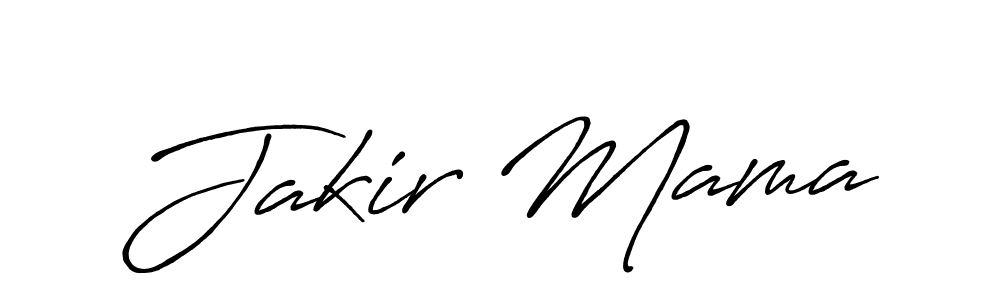 Similarly Antro_Vectra_Bolder is the best handwritten signature design. Signature creator online .You can use it as an online autograph creator for name Jakir Mama. Jakir Mama signature style 7 images and pictures png