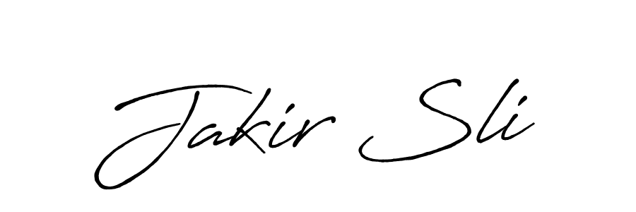 Here are the top 10 professional signature styles for the name Jakir Sli. These are the best autograph styles you can use for your name. Jakir Sli signature style 7 images and pictures png