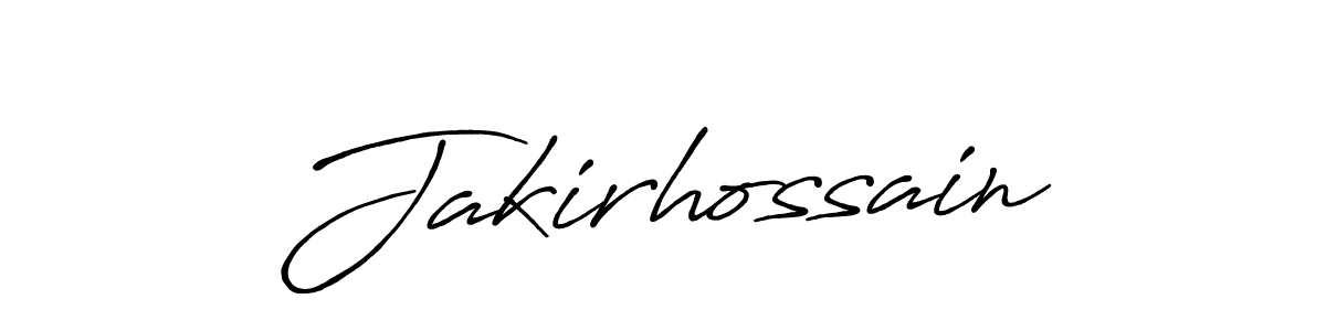 Also You can easily find your signature by using the search form. We will create Jakirhossain name handwritten signature images for you free of cost using Antro_Vectra_Bolder sign style. Jakirhossain signature style 7 images and pictures png