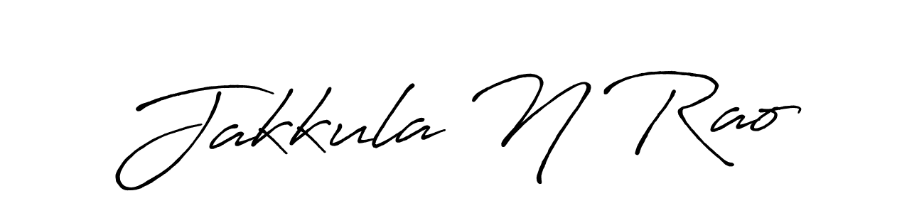 The best way (Antro_Vectra_Bolder) to make a short signature is to pick only two or three words in your name. The name Jakkula N Rao include a total of six letters. For converting this name. Jakkula N Rao signature style 7 images and pictures png