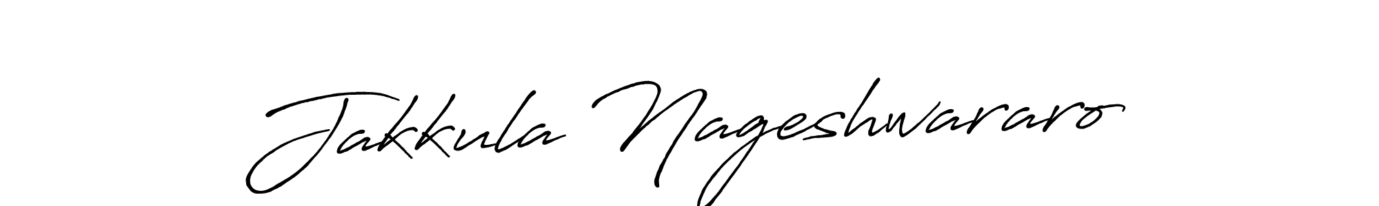 Similarly Antro_Vectra_Bolder is the best handwritten signature design. Signature creator online .You can use it as an online autograph creator for name Jakkula Nageshwararo. Jakkula Nageshwararo signature style 7 images and pictures png