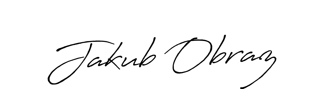 Antro_Vectra_Bolder is a professional signature style that is perfect for those who want to add a touch of class to their signature. It is also a great choice for those who want to make their signature more unique. Get Jakub Obraz name to fancy signature for free. Jakub Obraz signature style 7 images and pictures png
