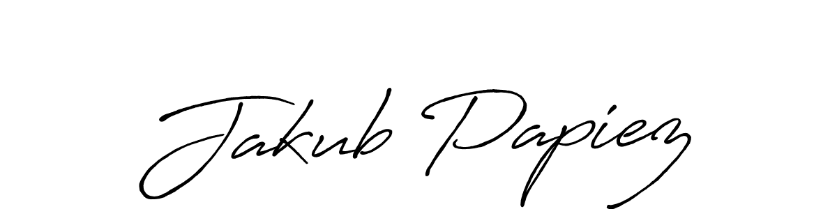 How to Draw Jakub Papiez signature style? Antro_Vectra_Bolder is a latest design signature styles for name Jakub Papiez. Jakub Papiez signature style 7 images and pictures png