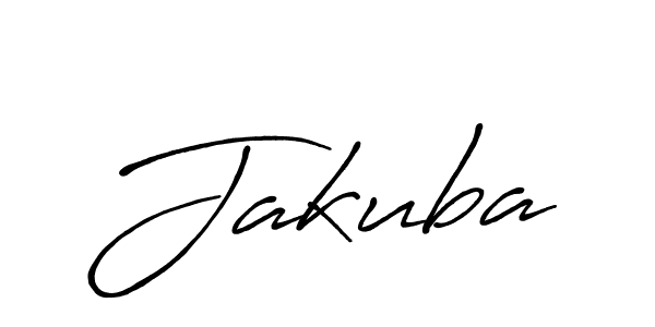 Create a beautiful signature design for name Jakuba. With this signature (Antro_Vectra_Bolder) fonts, you can make a handwritten signature for free. Jakuba signature style 7 images and pictures png