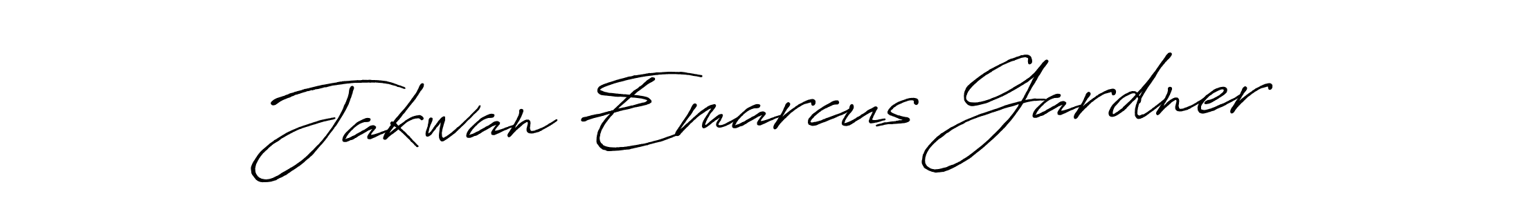 Also You can easily find your signature by using the search form. We will create Jakwan Emarcus Gardner name handwritten signature images for you free of cost using Antro_Vectra_Bolder sign style. Jakwan Emarcus Gardner signature style 7 images and pictures png