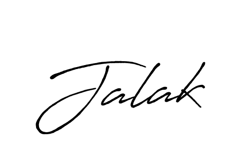 Use a signature maker to create a handwritten signature online. With this signature software, you can design (Antro_Vectra_Bolder) your own signature for name Jalak. Jalak signature style 7 images and pictures png