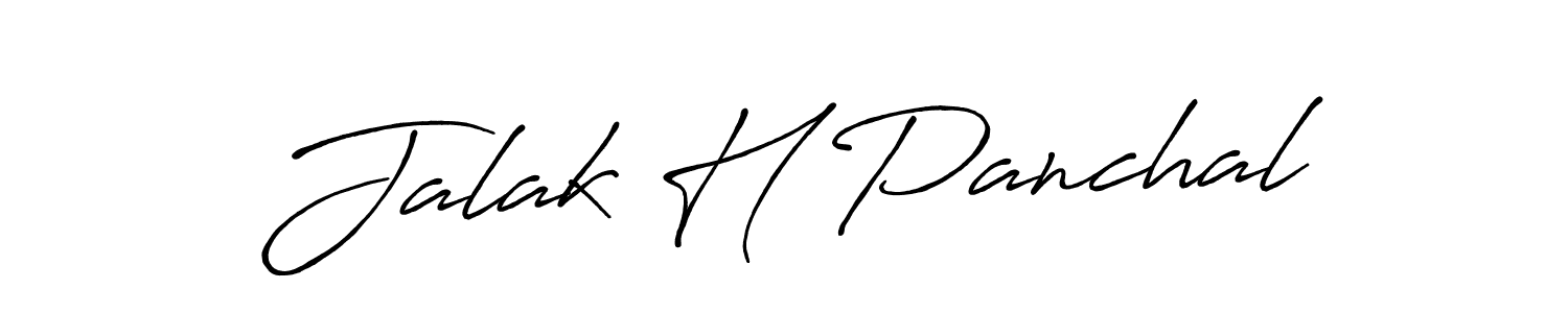 The best way (Antro_Vectra_Bolder) to make a short signature is to pick only two or three words in your name. The name Jalak H Panchal include a total of six letters. For converting this name. Jalak H Panchal signature style 7 images and pictures png